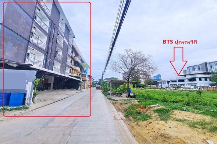 MRTปุณณวิถี12-19 ขายโรงแรม Hostel 5 ชั้น สุขุมวิท101 58ตรว. 355ม.เฟอร์ แอร์ 28ตัว ทุกห้อง  27นอน 100เตียงนอน 758ตรม.