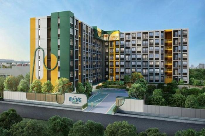 condominium เดอะ มูฟ บางแค THE MUVE Bangkhae 24 SQ.METER 1นอน 1650000 - ใกล้ Lotus’s บางแค และ MRT บางแค น่าอยู่